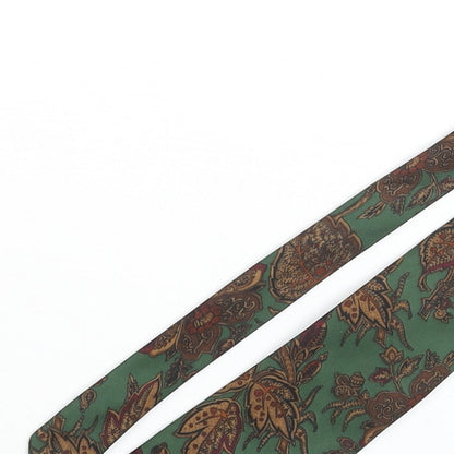 Jonelle Mens Multicoloured Geometric Polyester Pointed Tie One Size - Floral