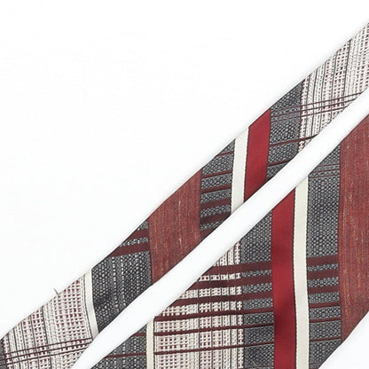 Michaelsons Mens Multicoloured Plaids & Checks Polyester Pointed Tie One Size