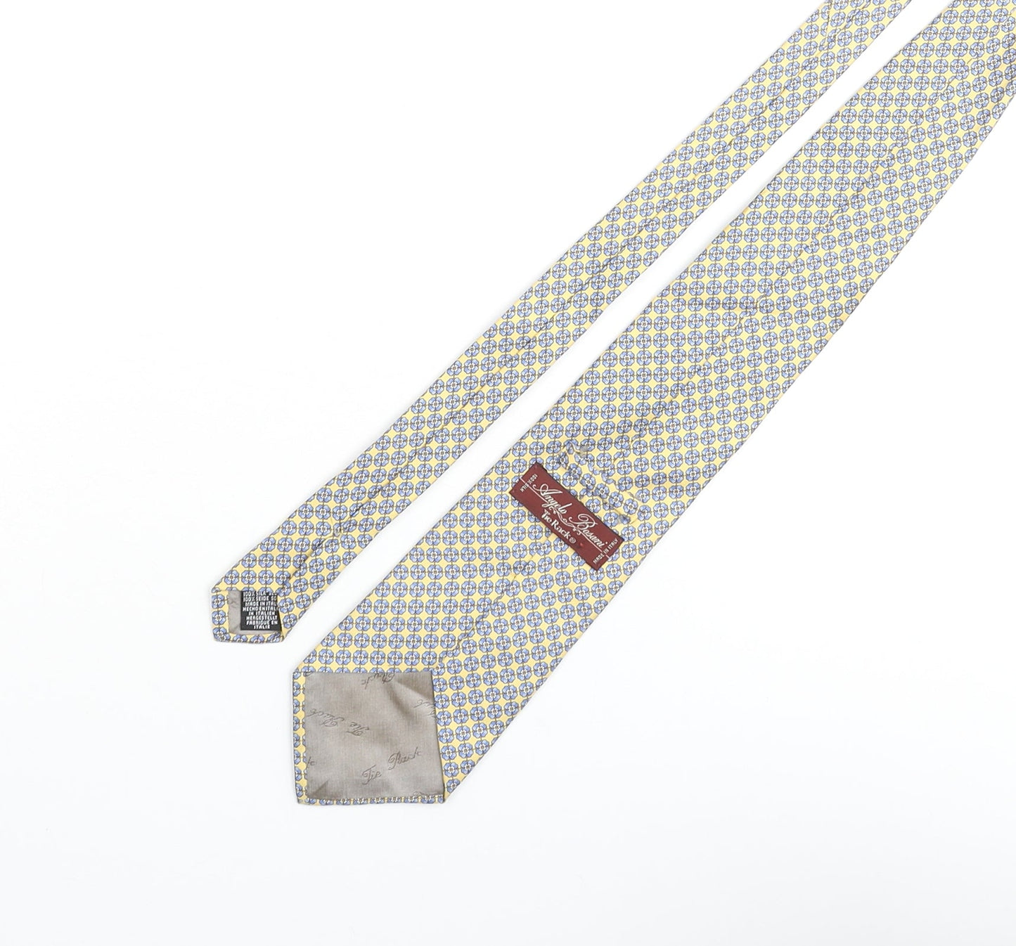 Tie Rack Mens Multicoloured Geometric Silk Pointed Tie One Size - Floral