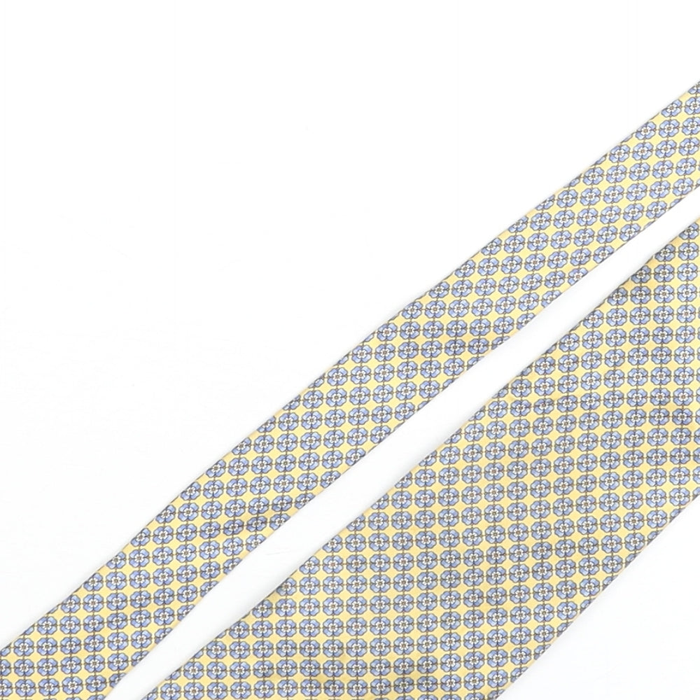 Tie Rack Mens Multicoloured Geometric Silk Pointed Tie One Size - Floral