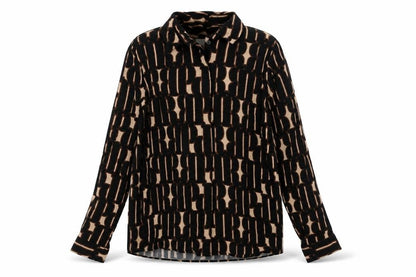 Womens UK Size 8 Milano Multicoloured Basic Button-Up
