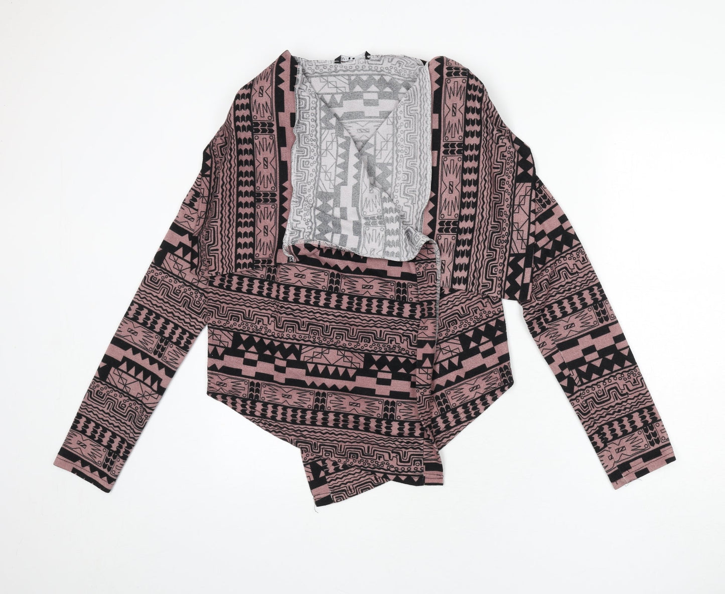 Womens UK Size 12 Miso Pink Cape Jumper