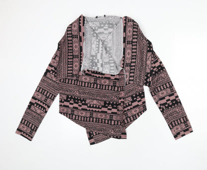 Womens UK Size 12 Miso Pink Cape Jumper