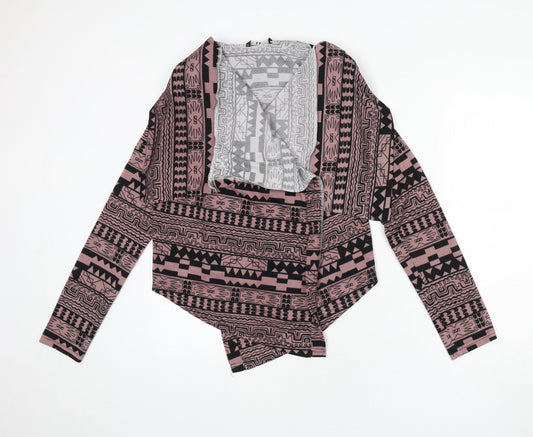 Womens UK Size 12 Miso Pink Cape Jumper