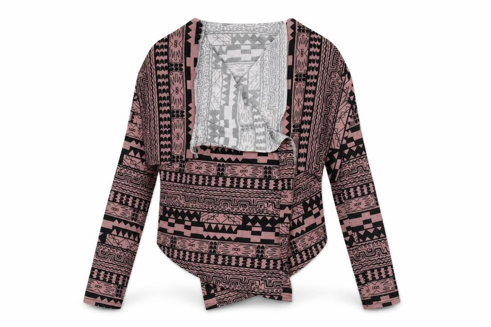Womens UK Size 12 Miso Pink Cape Jumper