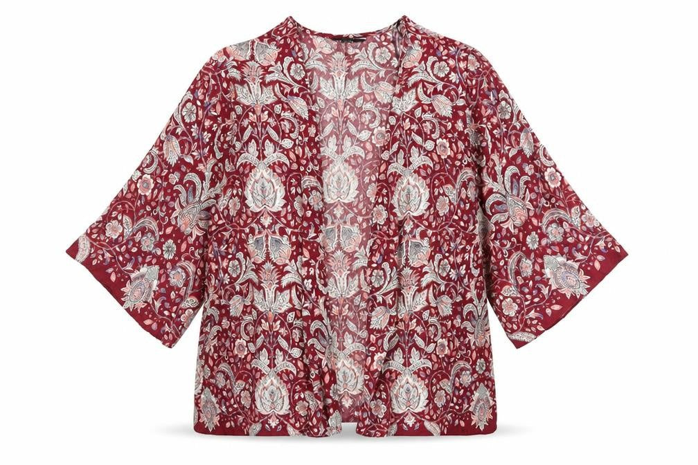 Womens UK Size 8 New Look Multicoloured Basic Blouse