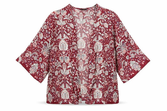 Womens UK Size 8 New Look Multicoloured Basic Blouse