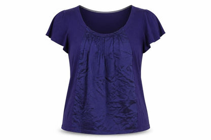 Womens UK Size 14 Betty Jackson Blue Basic Blouse