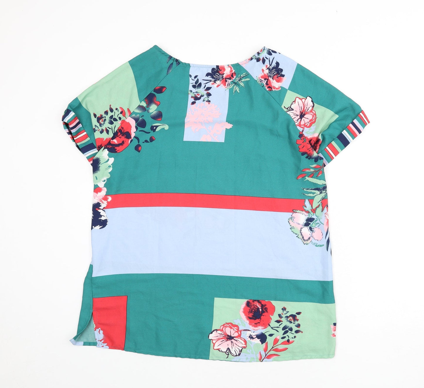 Womens UK Size 16 bpc Multicoloured Basic Blouse