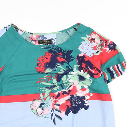 Womens UK Size 16 bpc Multicoloured Basic Blouse