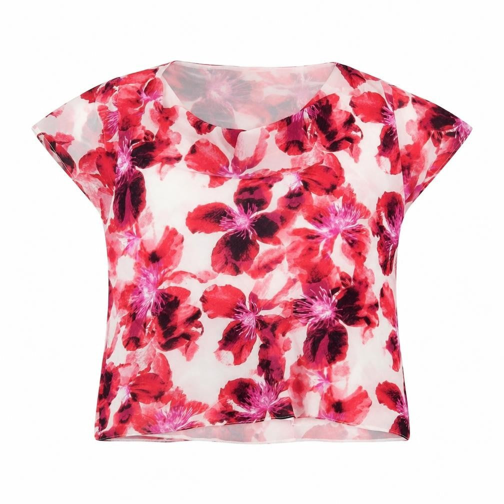 Womens UK Size 20 CC Multicoloured Basic Blouse