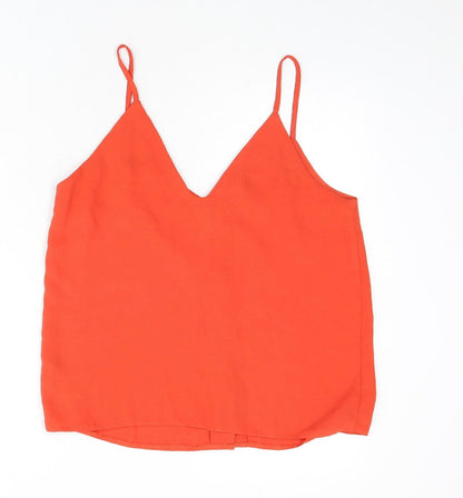 Womens UK Size 10 New Look Red Camisole Tank