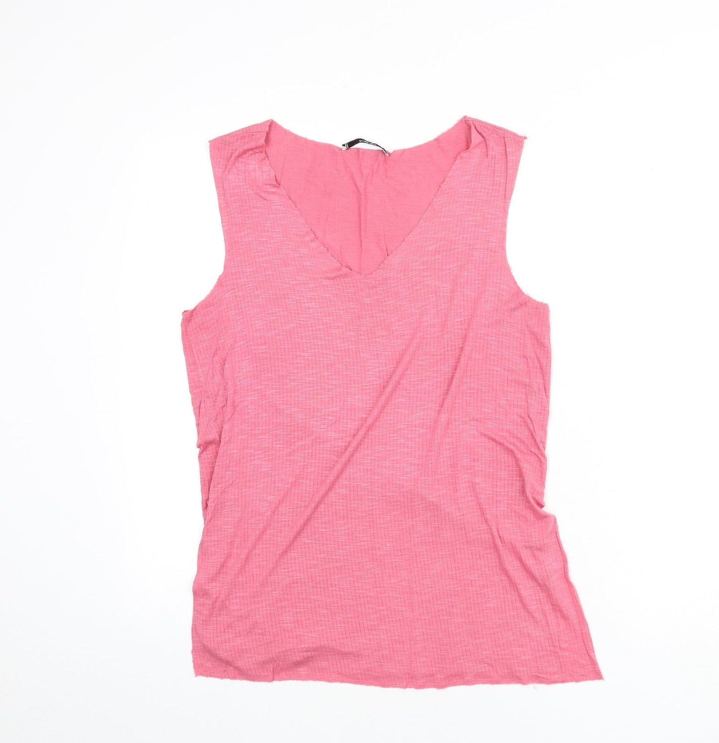 Womens UK Size M Mango Purple Basic Tank