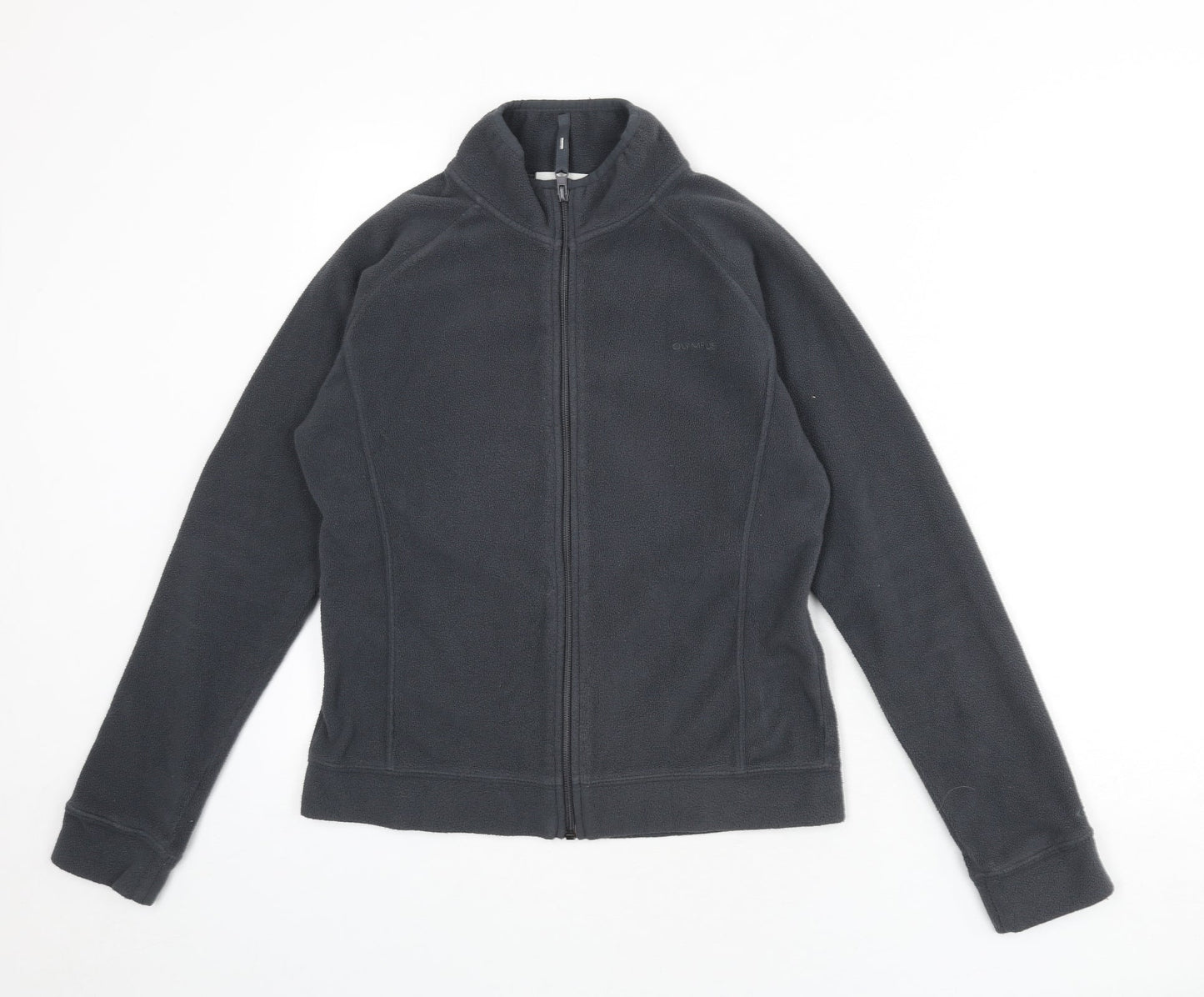 Olympus Womens Grey Jacket Size 8 Zip