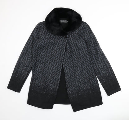 Womens UK Size S Coercion Black Jacket