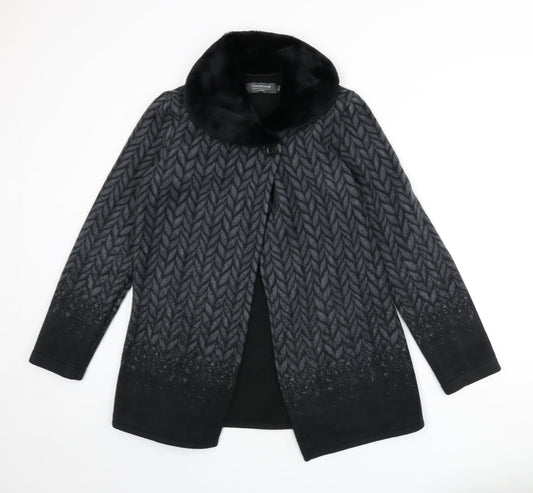 Womens UK Size S Coercion Black Jacket