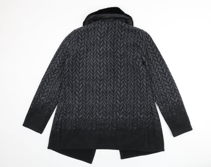 Womens UK Size S Coercion Black Jacket