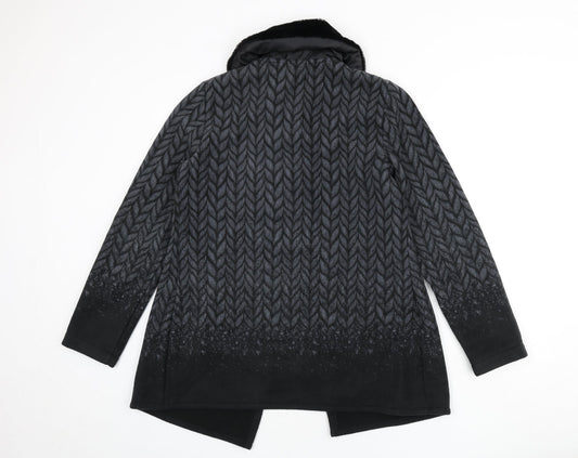 Womens UK Size S Coercion Black Jacket