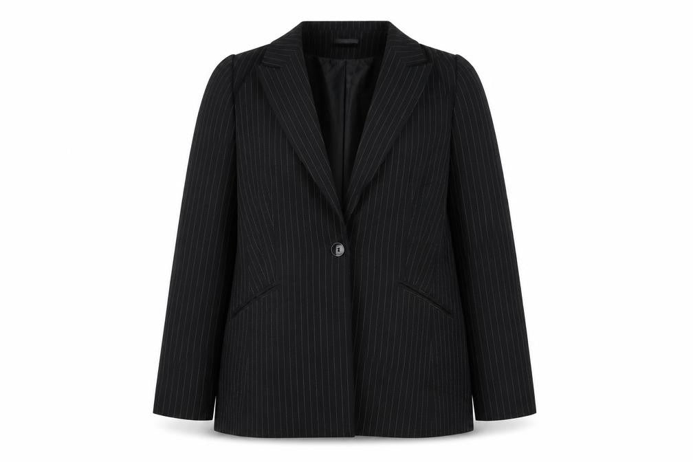 Womens UK Size 18 Select Regular Black Blazer