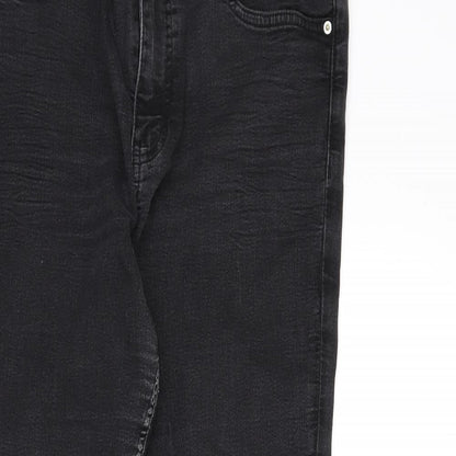 Womens UK Size 16 Marks and Spencer Regular Fit Skinny Grey Jeans