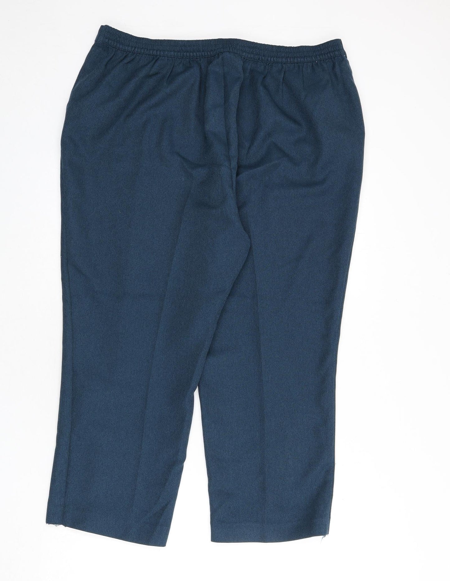 Womens UK Size 22 EWM Regular Fit  Blue Trousers
