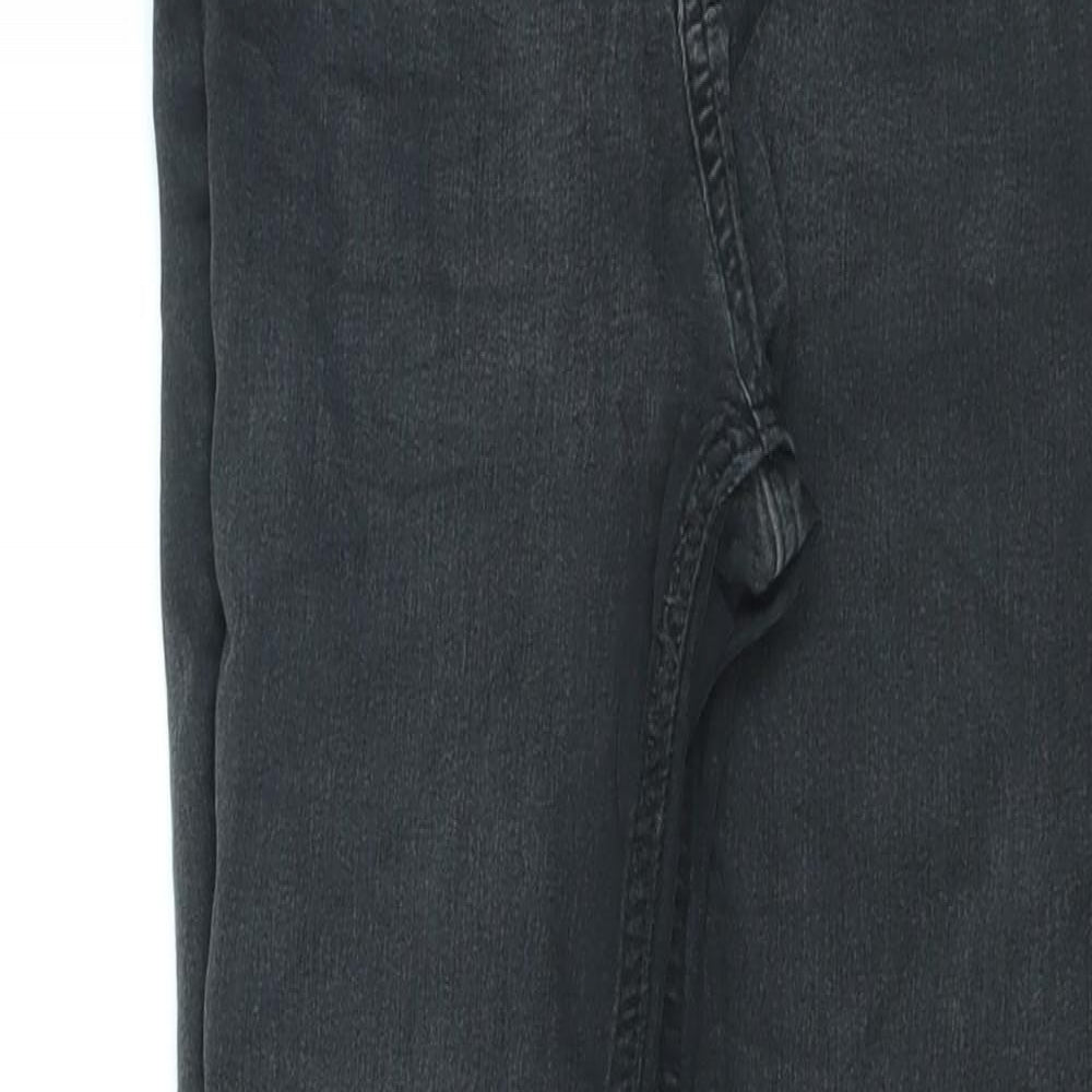 Womens UK Size 10 H&M Regular Fit Skinny Black Jeans
