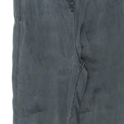 George Womens Grey Cotton Skinny Jeans Size 12 L27 in Regular - Elasticated Waist