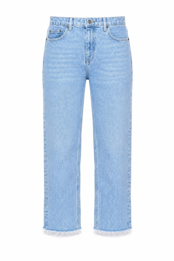 Womens UK Size 30 Topshop Regular Fit Straight Blue Jeans