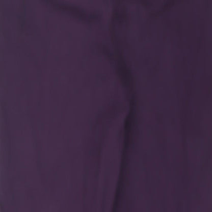 Womens UK Size 14 Denim Regular Fit Skinny Purple Jeans