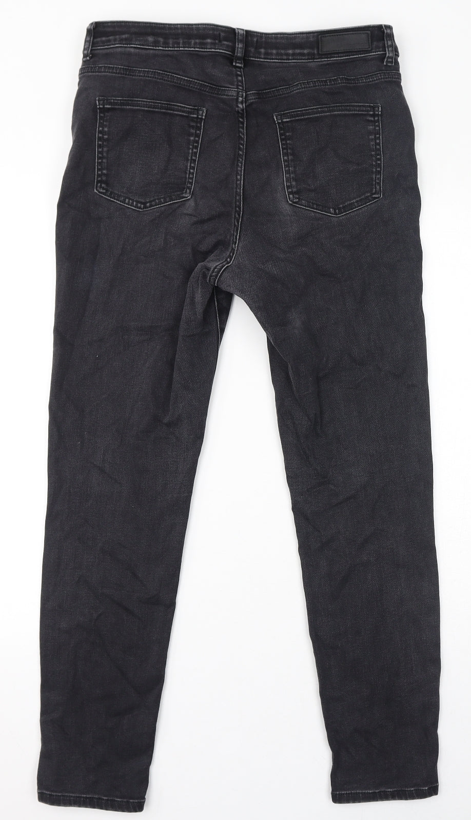 Womens UK Size 14 Marks and Spencer Regular Fit Skinny Grey Jeans