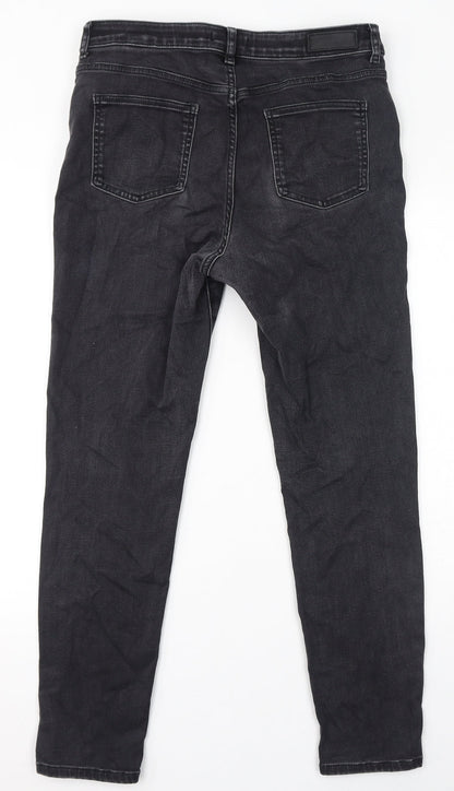 Womens UK Size 14 Marks and Spencer Regular Fit Skinny Grey Jeans