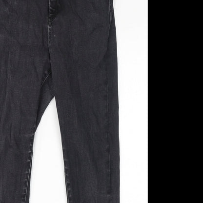 Womens UK Size 14 Marks and Spencer Regular Fit Skinny Grey Jeans