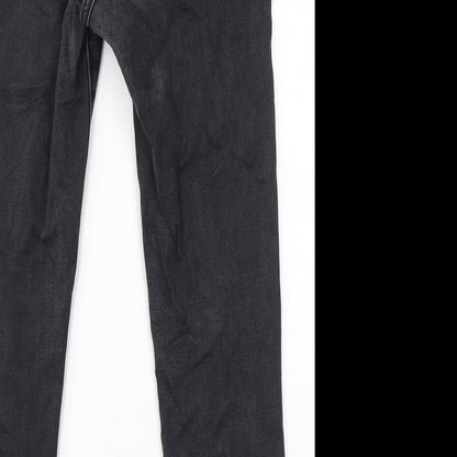 Womens UK Size 14 Marks and Spencer Regular Fit Skinny Grey Jeans