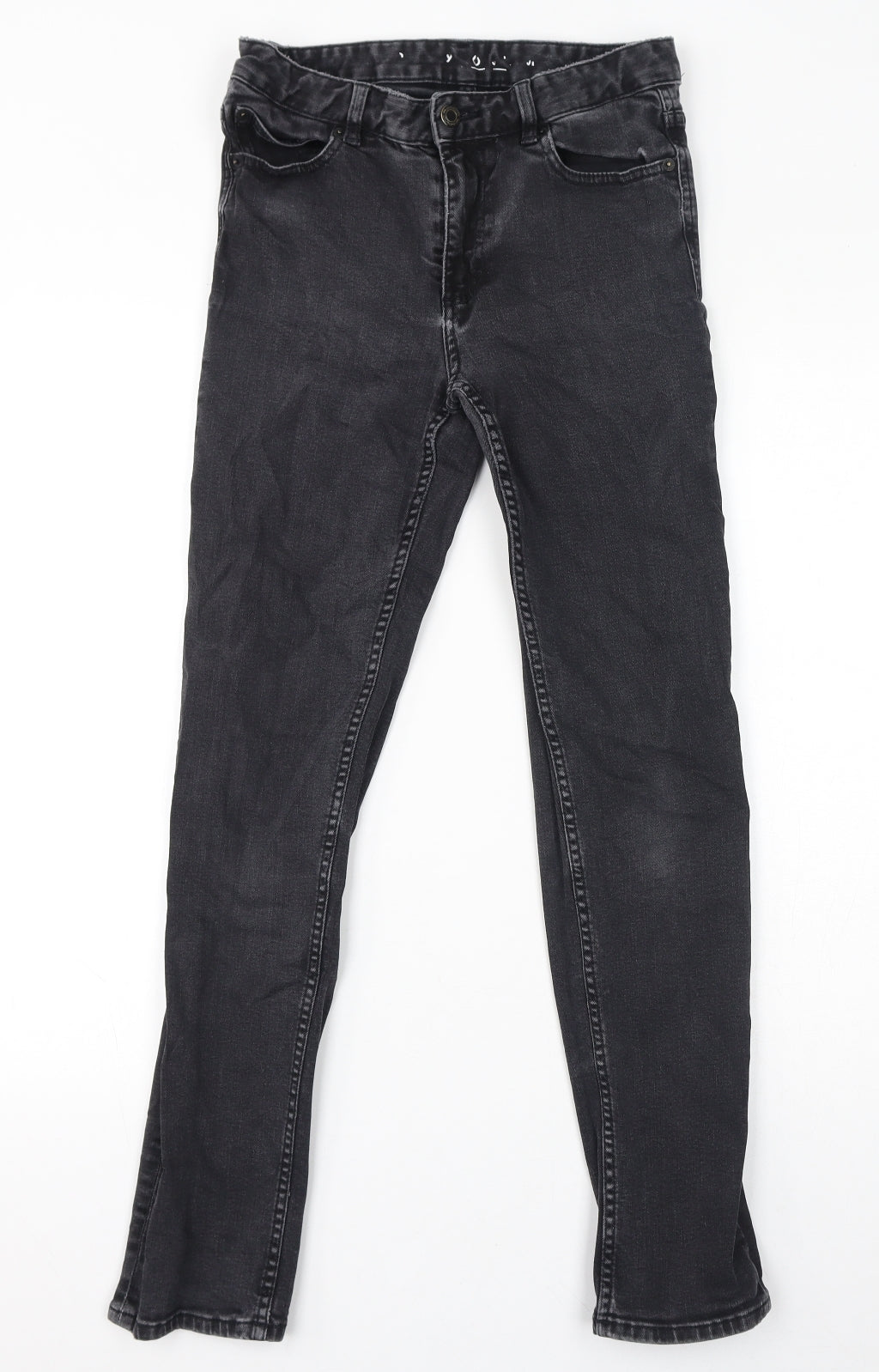 Womens UK Size 8 Marks and Spencer Regular Fit Skinny Black Jeans