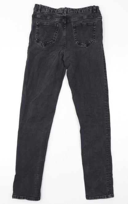 Womens UK Size 8 Marks and Spencer Regular Fit Skinny Black Jeans