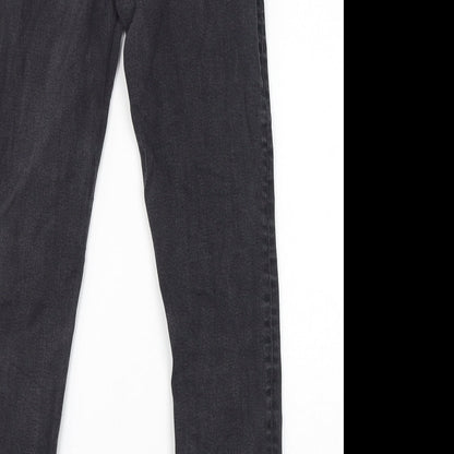 Womens UK Size 8 Marks and Spencer Regular Fit Skinny Black Jeans