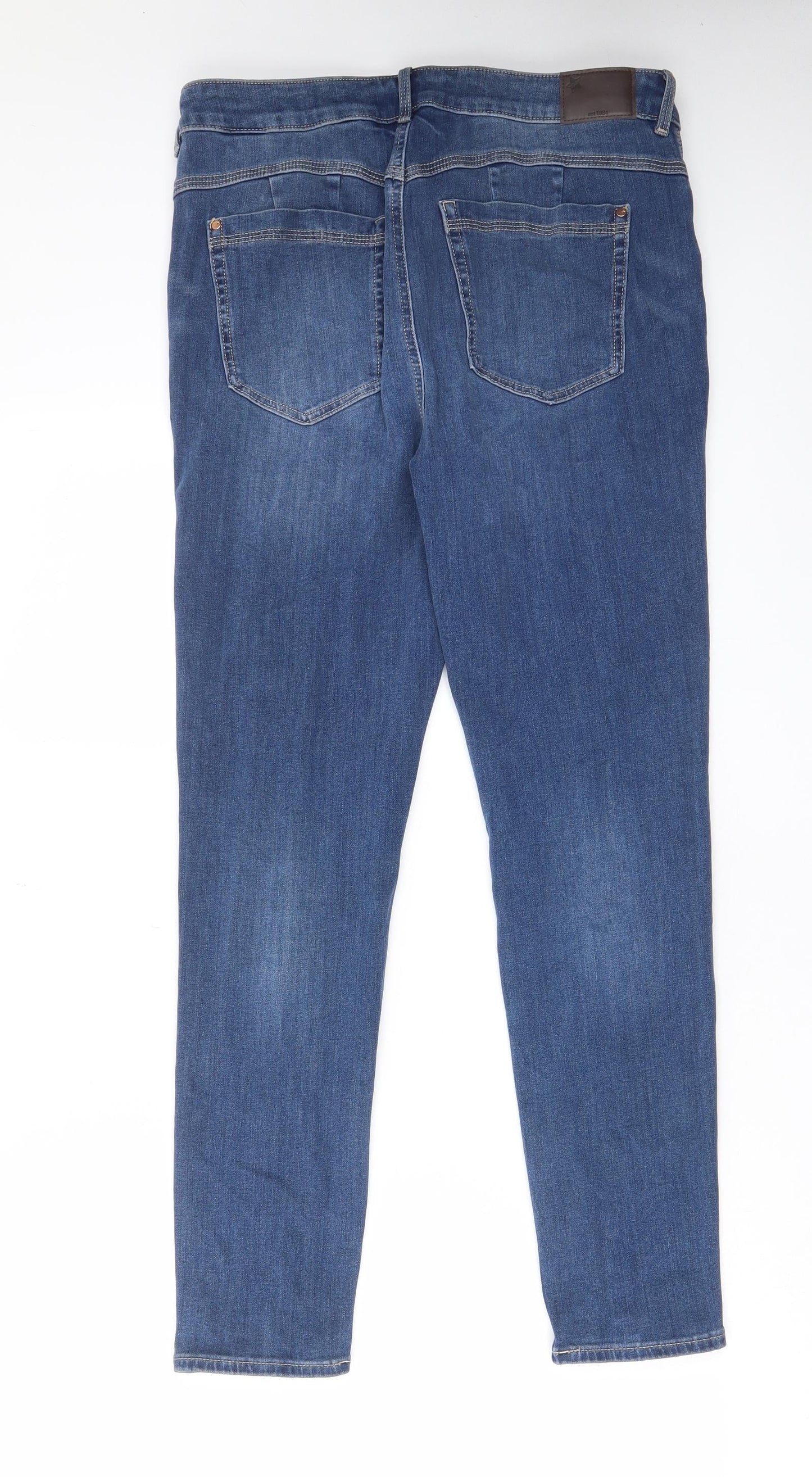 Womens UK Size 30 in Marks and Spencer Regular Fit Skinny Blue Jeans