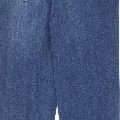 Womens UK Size 30 in Marks and Spencer Regular Fit Skinny Blue Jeans