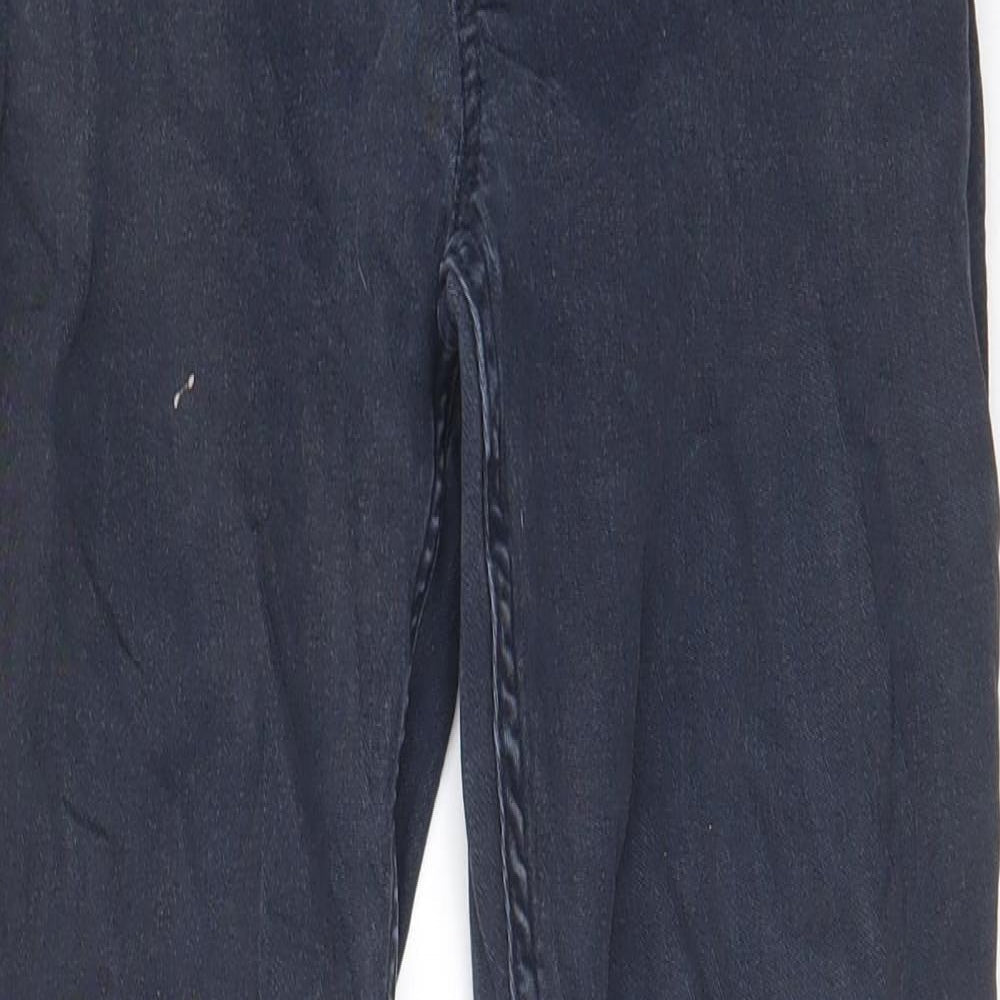 Hollister Womens Blue Cotton Skinny Jeans Size 24 in L28 in Regular Zip - Pockets, Belt Loops