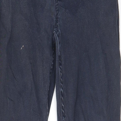 Hollister Womens Blue Cotton Skinny Jeans Size 24 in L28 in Regular Zip - Pockets, Belt Loops