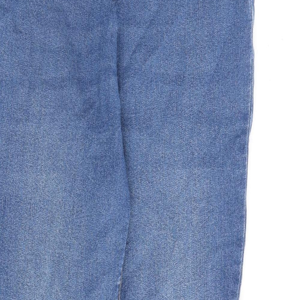 Womens UK Size 10 Papaya Regular Fit Jegging Blue Jeans