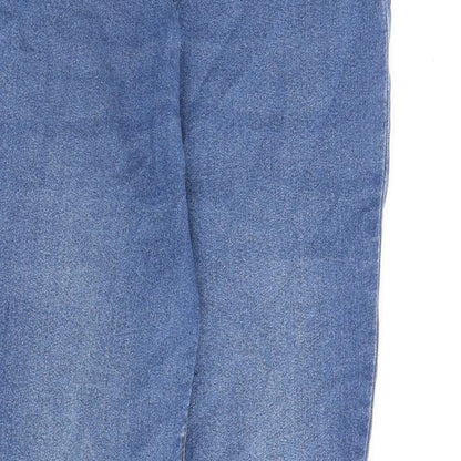 Womens UK Size 10 Papaya Regular Fit Jegging Blue Jeans