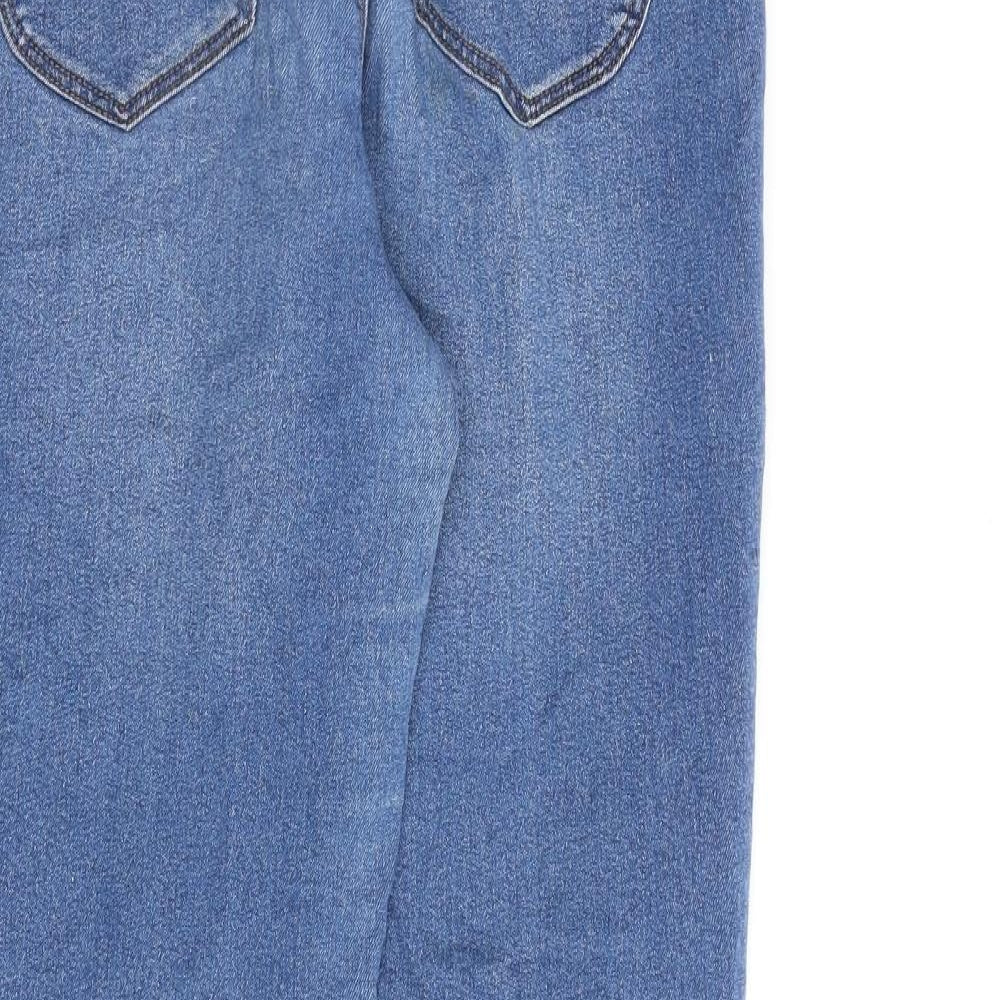Womens UK Size 10 Papaya Regular Fit Jegging Blue Jeans