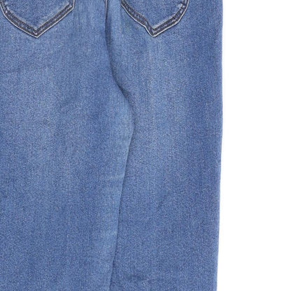 Womens UK Size 10 Papaya Regular Fit Jegging Blue Jeans
