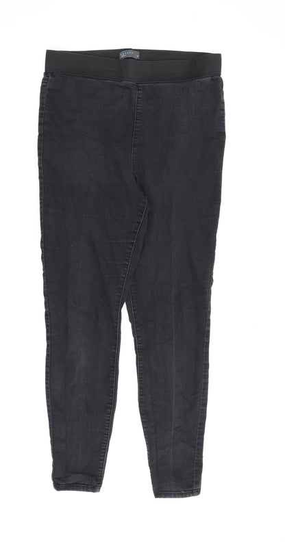 Womens UK Size 10 Papaya Regular Fit Jegging Grey Jeans