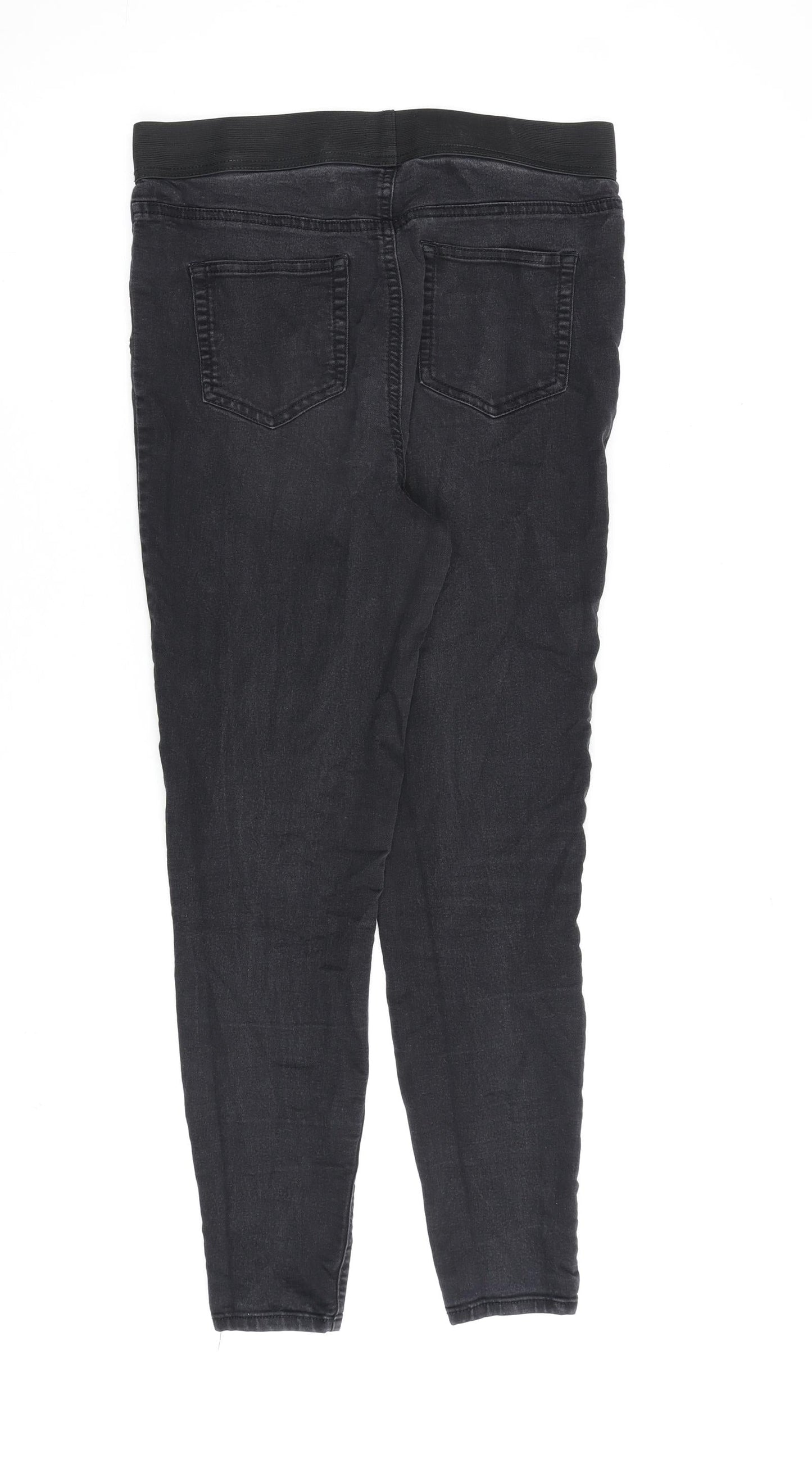 Womens UK Size 10 Papaya Regular Fit Jegging Grey Jeans