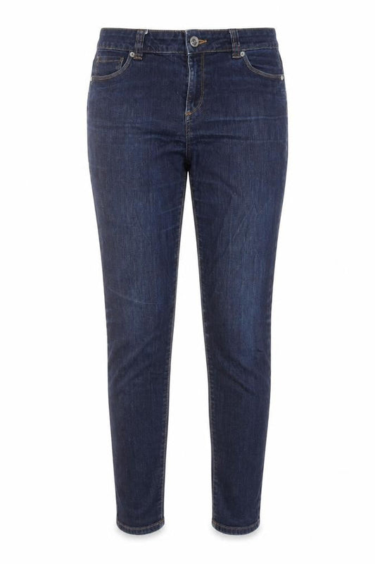 Womens UK Size 8 Cherokee Regular Fit Skinny Blue Jeans