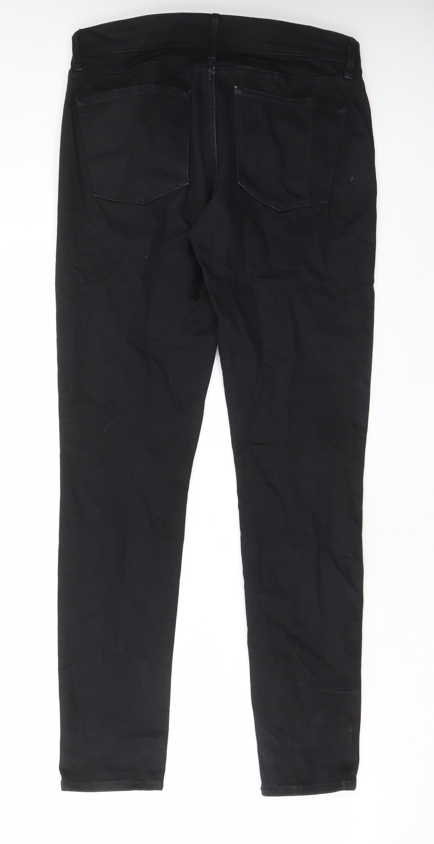 Womens UK Size 27 in Gap Regular Fit Skinny Black Jeans