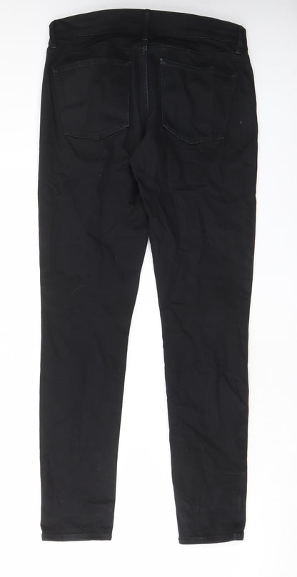 Womens UK Size 27 in Gap Regular Fit Skinny Black Jeans