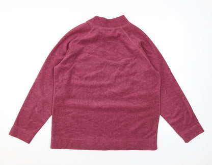 BHS Womens Pink Polyester Pullover Sweatshirt Size 14 Pullover